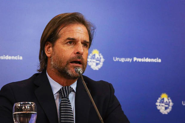 El presidente de Uruguay, Luis Lacalle Pou.