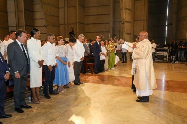 La eucaristìa tuvo lugar en la Basílica Catedral Nuestra Señora de la Altagracia, en Higüey, 