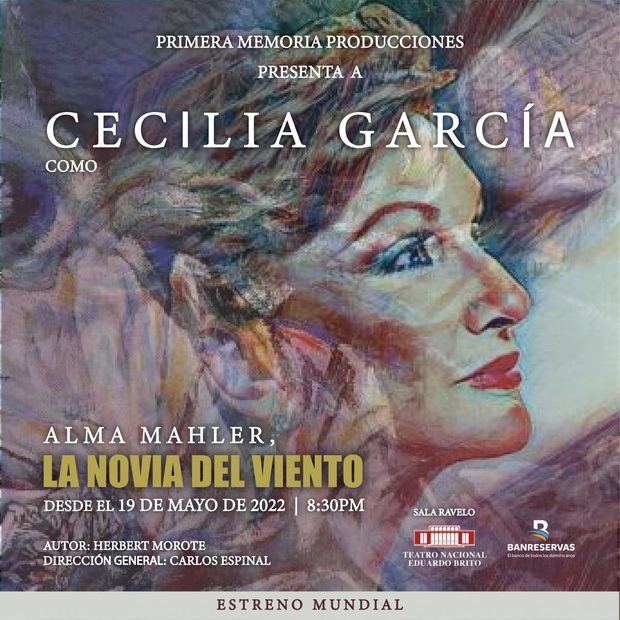 Afiche de la obra que protagoniza Cecilia García 'La  Novia del Viento'.