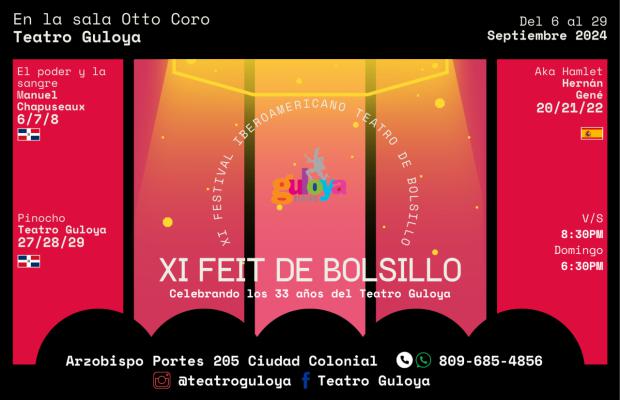 Llega el XI Feit de Bolsillo del 6 al 29 de septiembre en el Teatro Guloya
