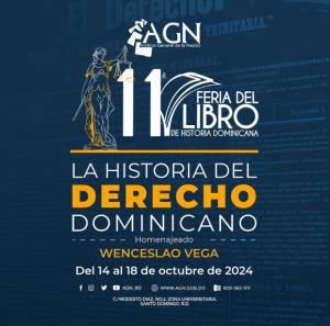 11ª. edición de la Feria del Libro de Historia Dominicana del Archivo General de la Nación
