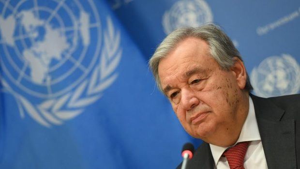 Secretario general de la ONU, Antonio Guterres.