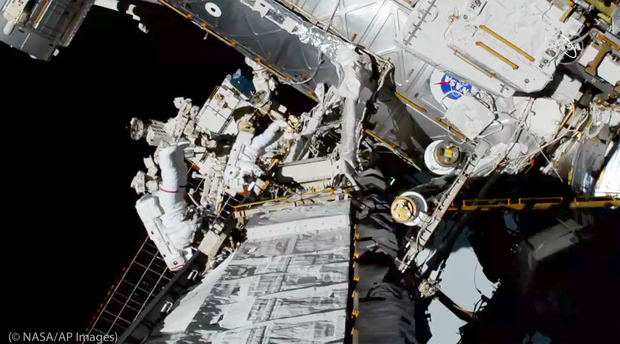 Mujeres astronautas de la NASA hacen historia.