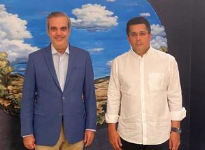 David Collado recibe visita del presidente electo Luis Abinader