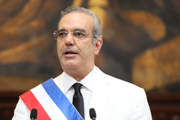 Luis Abinader, presidente de la República Dominicana.