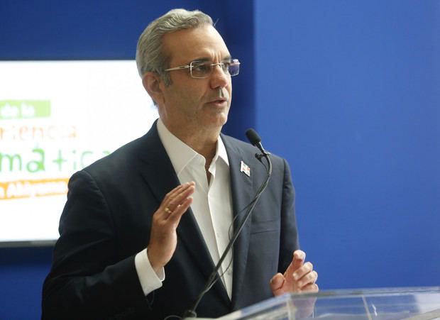 Luis Abinader, presidente de la República.