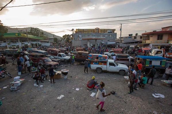 Protestas en Puerto Príncipe