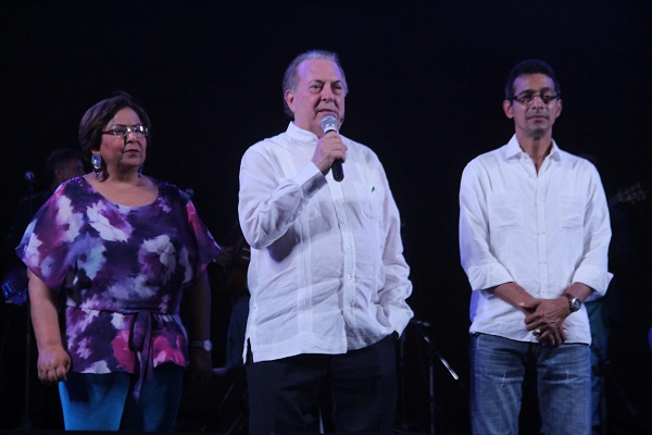 Eduardo Selman en el acto de clausura