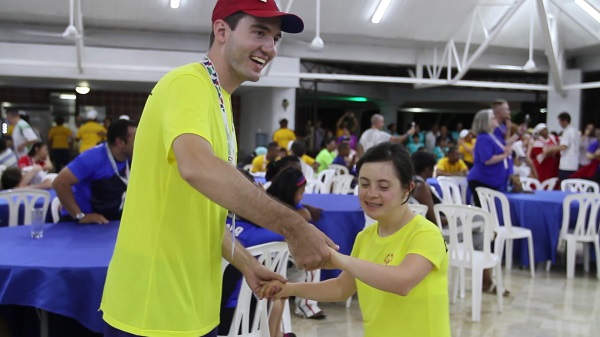 Atletas del Invitacional de Tenis de Olimpiadas Especiales