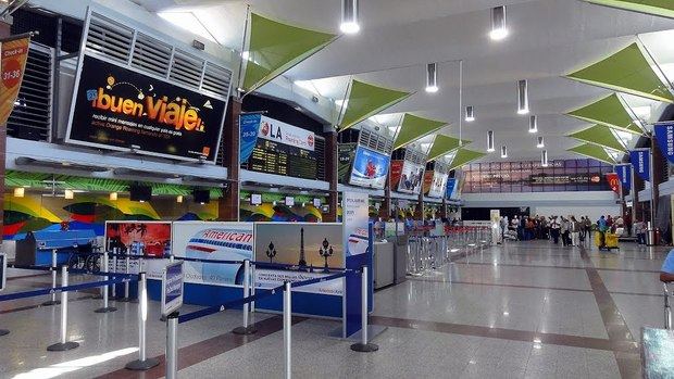 Aeropuerto Internacional de las Américas.