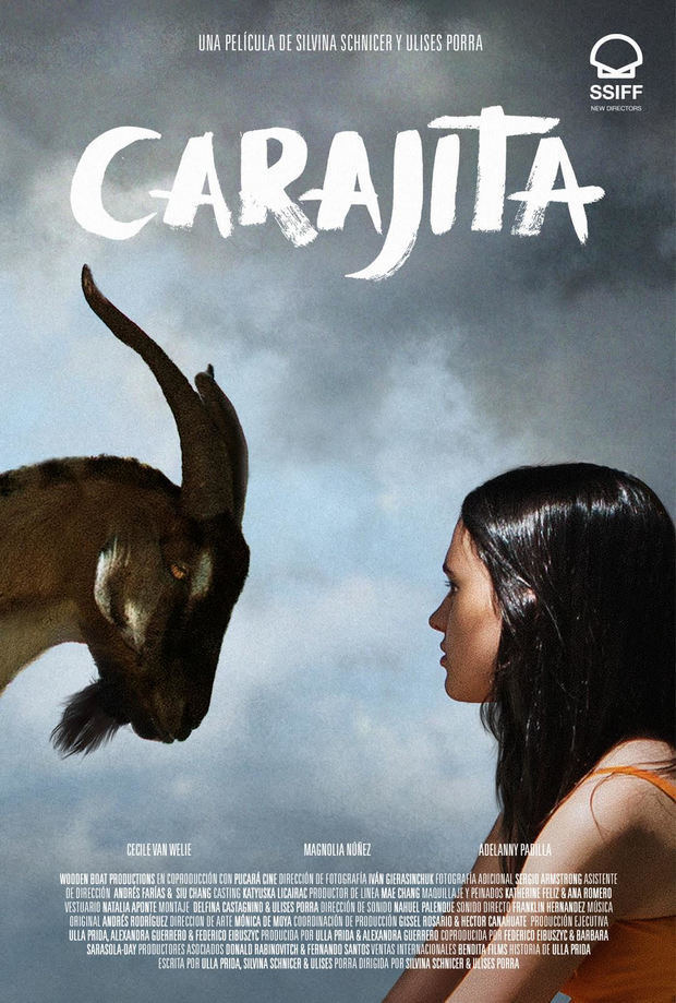 Afiche de la película 'Carajita'.