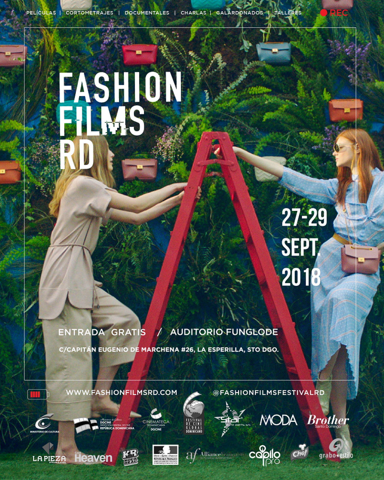 Afiche Fashion Films RD 2018