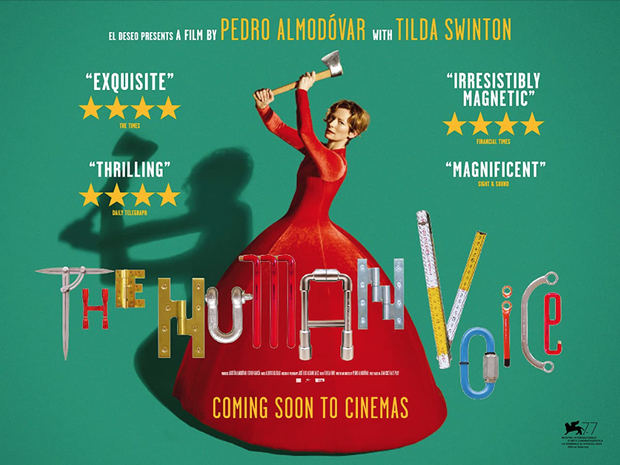 Afiche de  'The Human Voice'.