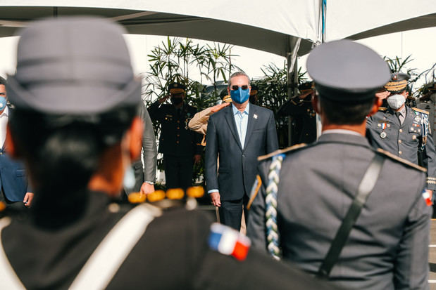 Inauguración del Auditorio Policía Nacional, ubicado en la Plaza Educativa Policial.