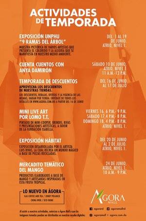 Actividades Ágora Mall