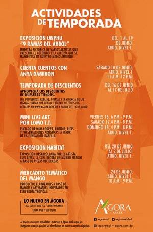 Actividades Ágora Mall