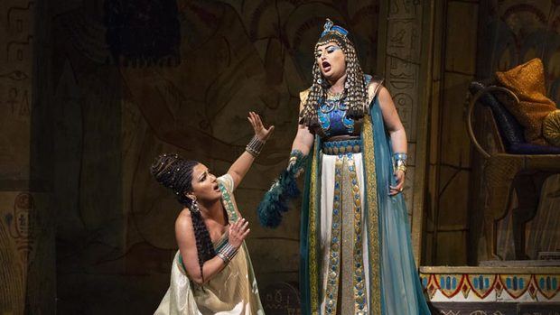 Verdi’s Aida
La soprano Anna Netrebko y la mezzosoprano Anita Rachvelishvili.