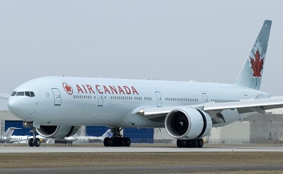 Avión Air Canada