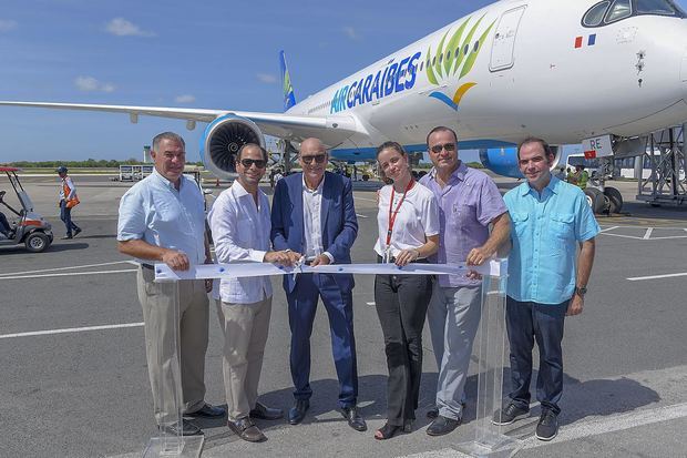 Inauguración del nuevo avión Airbus A350-900 a Punta Cana, ofreciendo una nueva experiencia de viaje a sus pasajeros en la ruta Punta Cana -Francia.
 