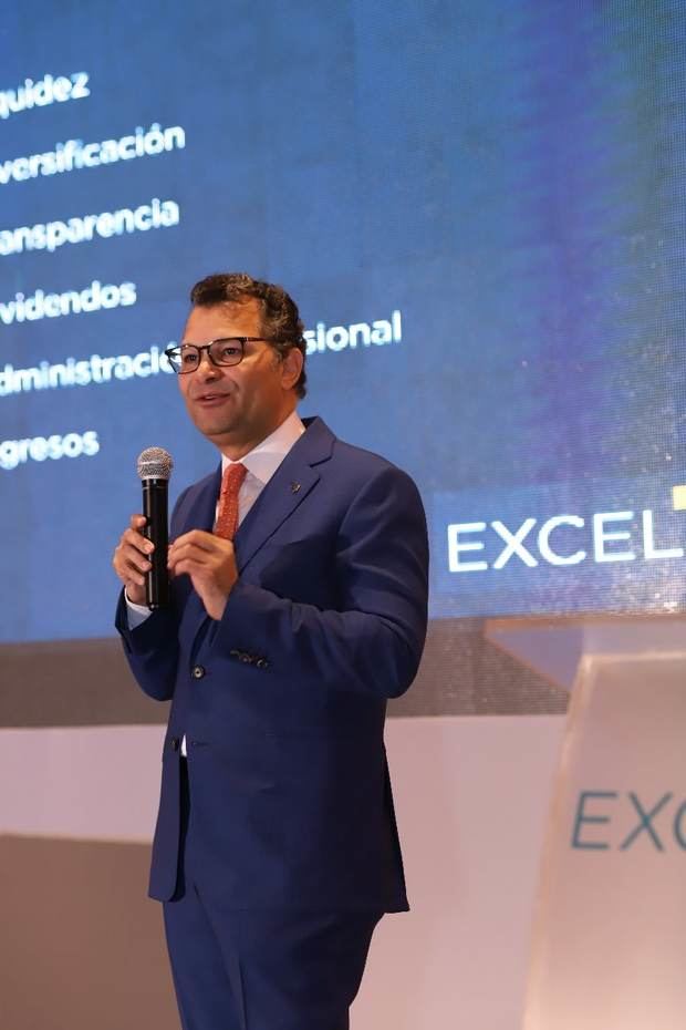 Alberto Cruz, presidente de Excel.