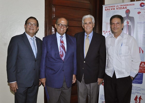 Alberto Santana, José Silié , Nelson Mañón y Reynolds Pérez