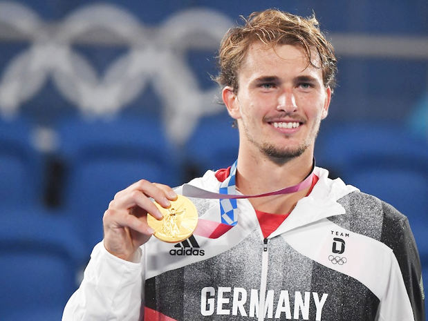 Campeón olímpico Alexander Zverev.