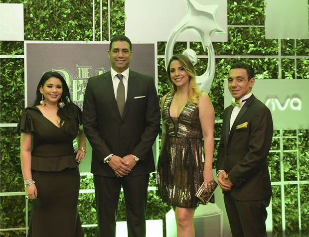 Alina Tavárez, Marco Herrera,Laura Castellanos y Luis Boden.