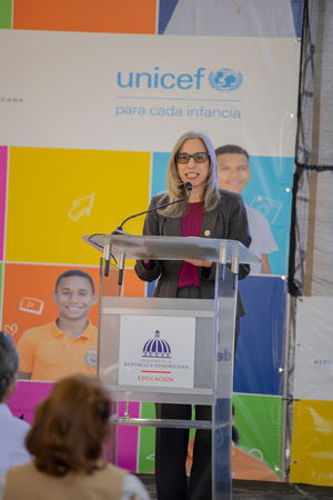 Ancell Scheker, viceministra del Ministerio de Educación.