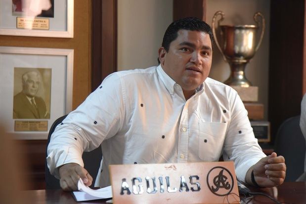 Gerente general del equipo Águilas Cibaeñas Ángel Ovalles.