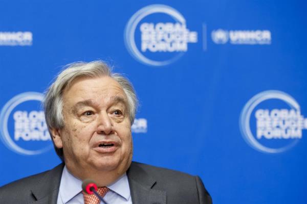 En la imagen, el secretario general de la ONU, António Guterres. 