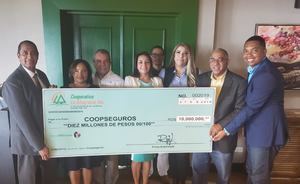 La Altagracia aporta 10 millones de pesos al capital de Coopseguros