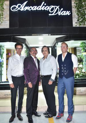 Sócrates McKinney, Arcadio Díaz, Leonel Lirio y José Jhan.