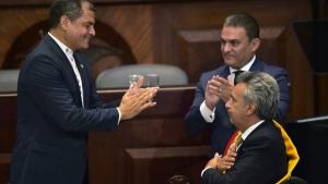 Arrecian críticas en Gobierno de Ecuador por declaraciones de Correa a Moreno