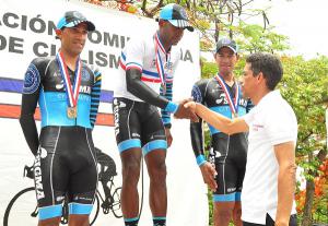 Augusto Sánchez conquista Contra reloj en Campeonato del Caribe de Ciclismo
