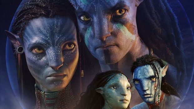 Imagen del afiche de 'Avatar 2'.