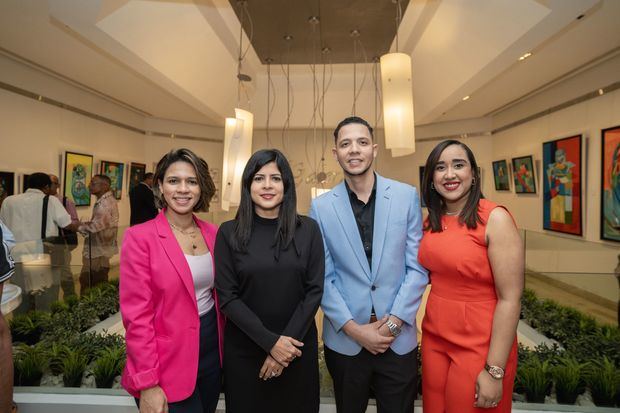Aylin Herasme, Carmen Ortiz, Cristopher Rodríguez, Caroline Mota
