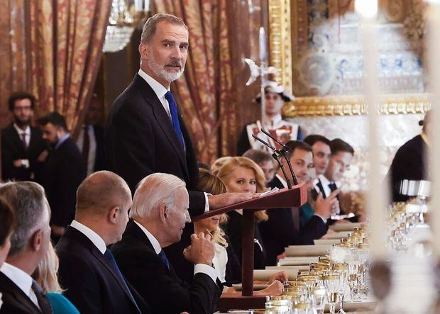 El Palacio Real de Madrid acoge la cena con más mandatarios de su historia