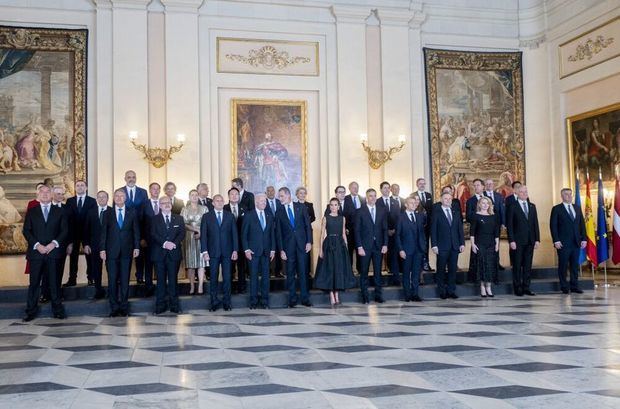 El Palacio Real de Madrid acoge la cena con más mandatarios de su historia