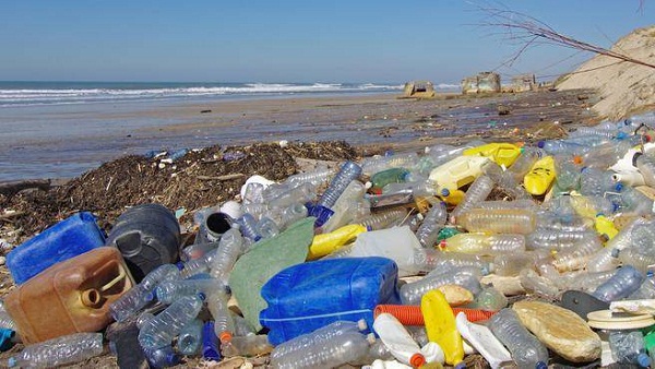 Contaminación por plástico de las playas
