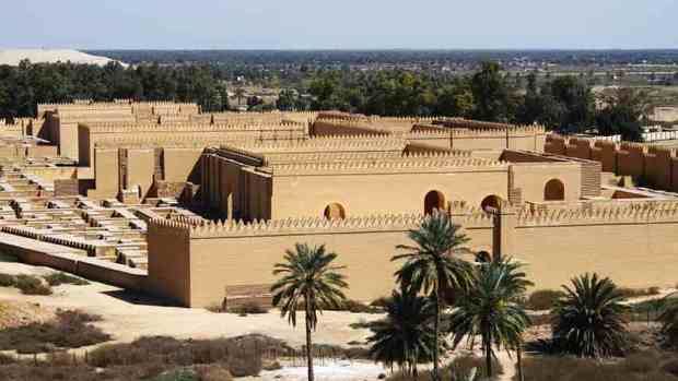 La Unesco declara Patrimonio Mundial al sitio arqueológico de Babilonia.