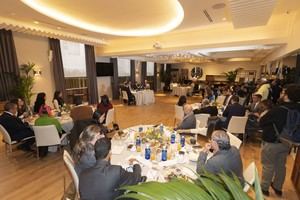 Las informaciones las ofrecieron los principales ejecutivos del Banco Popular
Dominicano en un encuentro con representantes de medios de comunicación que cubren la
FITUR 2024.