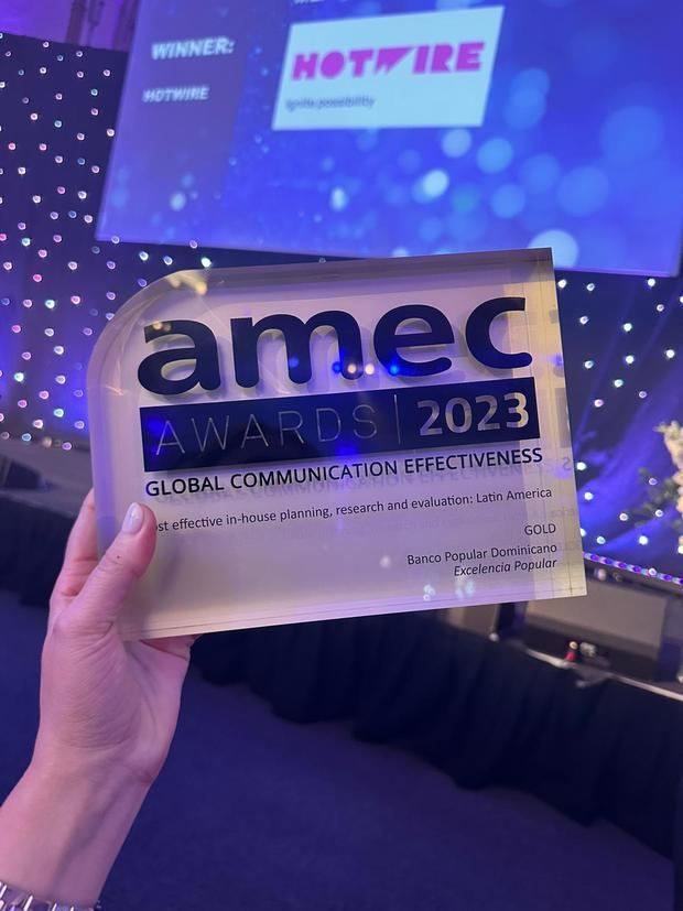 El Popular ganó el premio oro en la región de América Latina de AMEC.