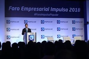 Christopher Paniagua, vicepresidente ejecutivo senior de Negocios Nacionales e Internacionales del Popular, recordó el apoyo que la organización bancaria otorga a las pymes.