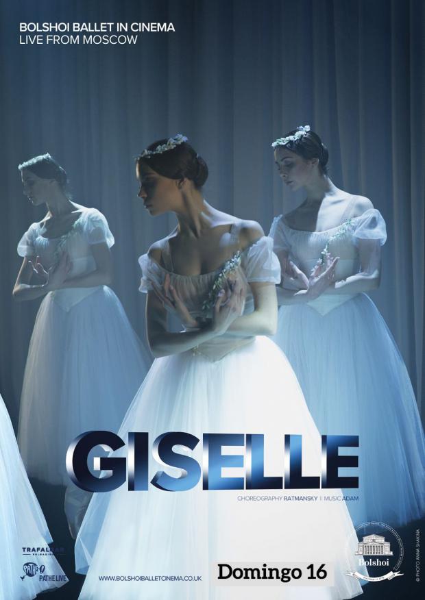 Esta presentación del Ballet Bolshoi se estará trasmitiendo en vivo desde Fine Arts Cinema el domingo 16 de febrero a las 4:00pm.|