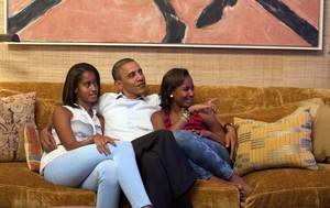 Barack Obama, modelo de paternidad a seguir