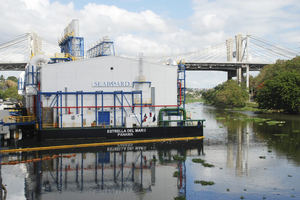 INSAPROMA notifica a la SIE su oposición a la nueva barcaza del río Ozama