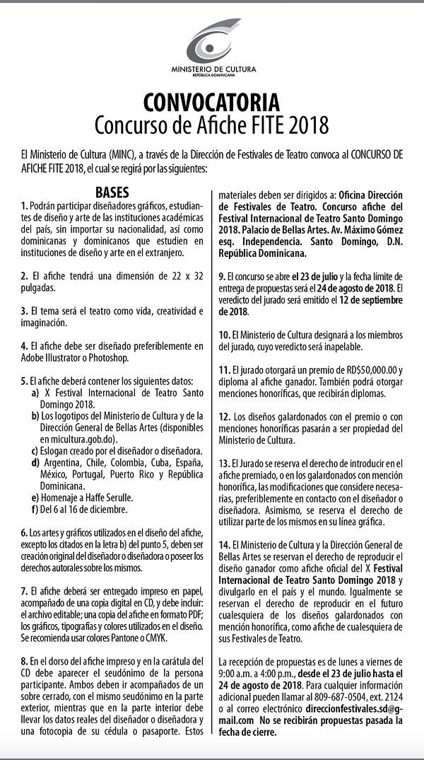 Bases del concurso