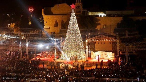 Belén inicia con el encendido del árbol otra Navidad sin apenas peregrinos.