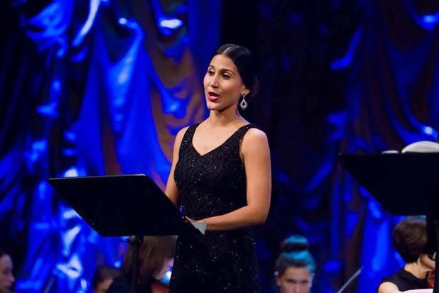 Soprano dominicana Nathalie Peña Comas.