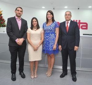 Bryant Ceballos, Karil Taveras, Raluibel Martínez y Jonathan Zapata.